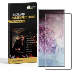 1x 9D Keramik-Glass für Samsung Galaxy Note 20 Ultra FULL COVER 3D KLAR Panzerfolie Displayschutz Schutzfolie Ceramic Screen-Protector