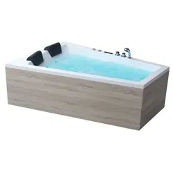EAGO Whirlpool AWT GE105E, 180x130 cm, rechts – Hochwertige Entspannung - Erleben Sie luxuriöse Entspannung mit dem EAGO Whirlpool AWT GE105E. 12 Hydrojets und eine innovative Steuerung bieten individuellen Komfort. Ideal für Ihre Wellness-Oase.