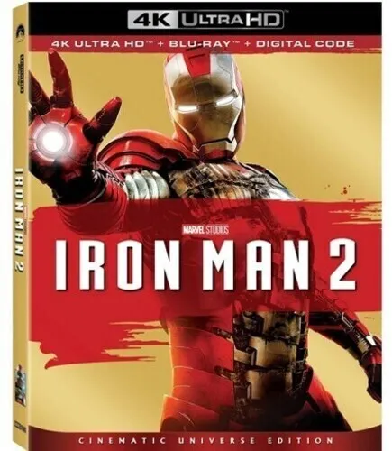 Iron Man 2 [New 4K UHD Blu-ray] With Blu-Ray, 4K Mastering, Collector's Ed, Do