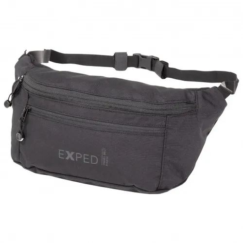 Exped Travel Belt Pouch - Hüfttasche 3 l grau - Gürteltasche aus wasserdichtem Gewebe, ideal für Wanderungen und Reisen. Mit 3 l Volumen bietet sie ausreichend Platz für Ihre Essentials. Material: 100% Polyester, PU-beschichtet.
