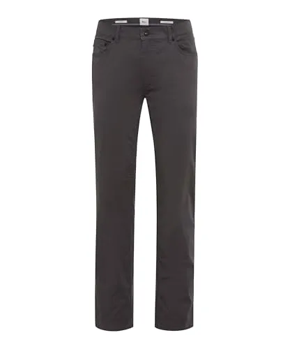 BRAX Feel Good Style Cooper Graphit 34/36 - Stilvolle Hose im Regular Fit mit verdecktem Reißverschluss und praktischen Taschen. Ideal für jeden Anlass und bequem im Alltag.