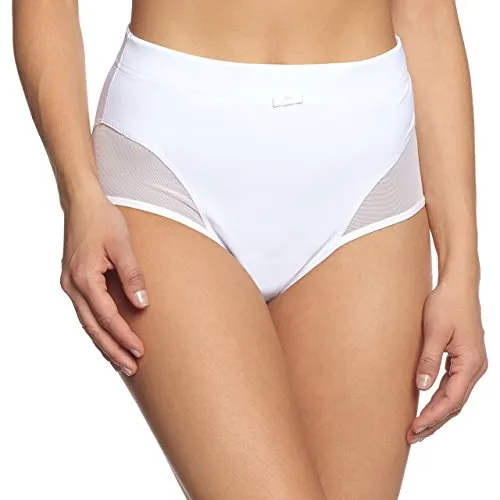 Sassa Miederhose Bodyforming Shapewear Panty 594 2er Pack - Weiß, Größe 75 - Bequeme Miederhose für eine perfekte Silhouette, im praktischen 2er Pack. Ideal für jeden Anlass und sorgt für einen angenehmen Tragekomfort.