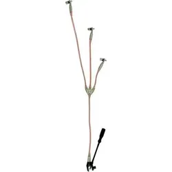 DEHN EKV3 25TI DG VSUN6NV Kurzschließseil aus Kupfer - Spannungsmessgerät für sichere Erdung, max. Kurzschlussstrom von 7 kA und 3-polig, ideal für zuverlässige elektrische Installationen.