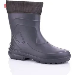 LEMIGO Jessy Damen EVA Gummistiefel - Leicht und Wasserdicht (Carbone, 38 EU) - Wanderschuhe: Superleichte, wadenhohe Gummistiefel aus EVA-Material mit rutschfester Sohle für sicheren Halt bei nassem Wetter. Ideal für alle Outdoor-Aktivitäten.