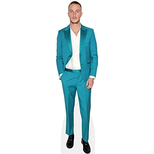 Drew Starkey (Blue Suit) Pappaufsteller mini