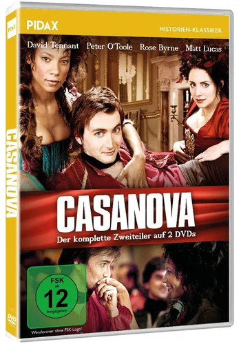 Casanova / Preisgekrönter Zweiteiler mit Starbesetzung [Pidax]  DVD/NEU/OVP
