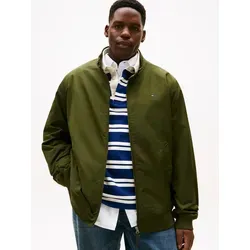Tommy Hilfiger Big & Tall Blouson BT-HARRINGTON Große Größen, elastische Abschlüssen am Ärmel und Saum grün 5XL (62)