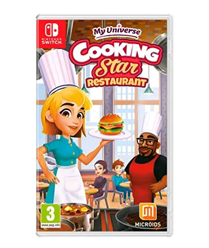 My Universe Cooking Star Restaurant - Nintendo Switch - Spiele für Nintendo Switch, erlebe kulinarische Abenteuer und kreiere dein eigenes Restaurant mit Spaß und Kreativität!
