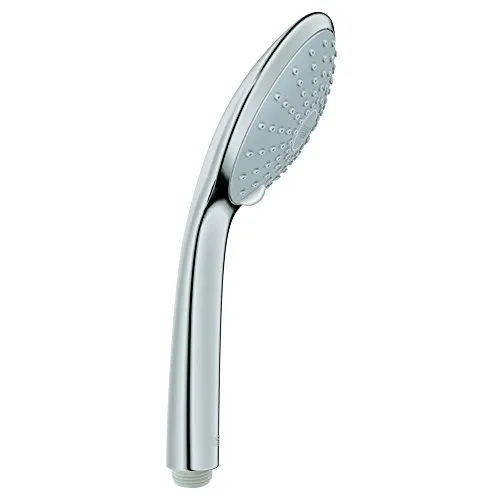 GROHE Euphoria Duo Handbrause Eco, 2 Strahlarten, 27238000 - Handbrausen mit GROHE EcoJoy: Wassersparende Technologie für ein umweltfreundliches Duscherlebnis. Pflegeleicht durch GROHE StarLight Chrom und optimale Wasserverteilung mit GROHE DreamSpray.