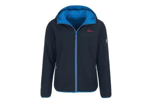 Leitfeuer Winterjacke Damen Wendesteppjacke mit Kapuze - 2-in-1 Wendejacke - Modische Wendesteppjacke für Damen mit angeschnittener Kapuze und praktischen Einschubtaschen. Bietet zwei stylische Looks in einer Jacke und hält Sie an kalten Tagen warm.