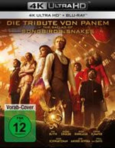 DIE TRIBUTE VON PANEM - 4K ULTRA HD + Blu-ray - Filme, mit atemberaubender Bildqualität in 4K UHD und spannender Handlung, perfekt für Filmabende.