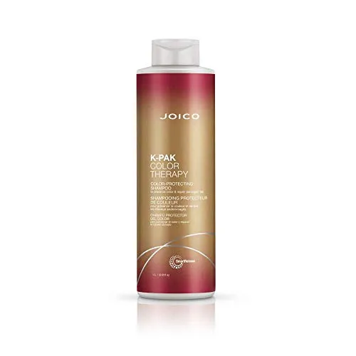 Joico Haarshampoo K-PAK - Shampoo für coloriertes Haar, 1000 ml, bietet Schutz und Pflege für gefärbtes Haar und sorgt für strahlenden Glanz.