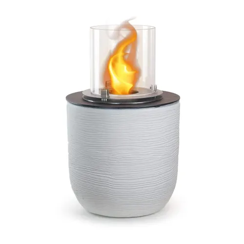 Divina Fire Camino a bioetanolo – Eleganter Garten- und Innensitzkamin - Moderner Ethanol-Kamin für stilvolle Atmosphäre, ideal für Innen- und Außenbereiche, mit einfacher Handhabung und ansprechendem Design.