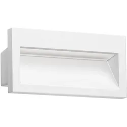 ledscom.de LED Wandeinbauleuchte NOLA - Energieeffizientes Downlight für Außen - Lampen - IP54 Schutz für zuverlässige Außenbeleuchtung, ideal für Treppen und Gärten mit blendfreiem Licht.