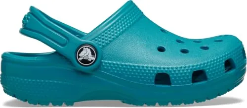 Crocs Unisex Kinder Classic Clog T Clog, Turbo Teal, 22/23 EU