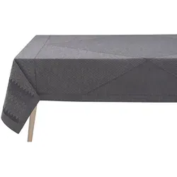 Le Jacquard Français Tischdecke Club Meandres by Wilmotte 150x260 cm Taupe - Elegante Tischdecke in taupe mit jacquard-gewebtem Muster. Ideal für festliche Anlässe oder den täglichen Gebrauch. Hergestellt in Frankreich mit geprüfter Qualität.