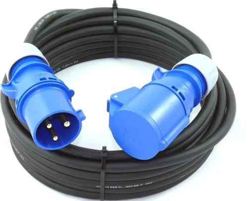 maxgo® CEE Verlängerungskabel H07RN-F 3G4 32A IP44 – 10m - Hochwertige 10m Verlängerungsleitung mit robusten PCE Steckverbindern für Industrie, Camping und Baustellen. Flexibles Kabeldesign für einfaches Handling und Langlebigkeit.