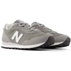 New Balance ML515 Sneaker grau - Sportlich und bequem in Größe 42,5 EU - Sneaker in grau-weiß mit Leder- und Textiloberfläche, ideal für sportliche Aktivitäten und den Alltag. Leicht profiliert für optimalen Komfort.