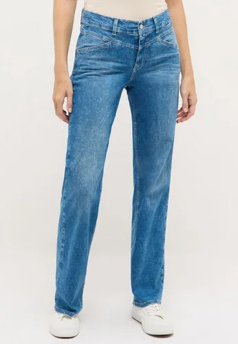 ANGELS 5-Pocket-Jeans LIZ MODERN FANCY light blue random used - Moderne 5-Pocket-Jeans in Größe 44/30, aus hochwertigem Material für optimalen Tragekomfort. Ideal für lässige Outfits und vielseitige Kombinationen.