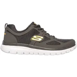 Skechers BURNS-AGOURA grau kombi - Sneaker für Herren mit sportlichem Design und Memory Foam Einlegesohle für maximalen Tragekomfort. Ideal für Training und Alltag, leicht und flexibel.