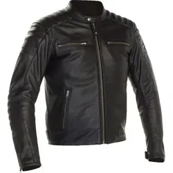 Richa Motorradjacke Daytona 2 - Sportliche Lederjacke mit Rückenprotektor - Motorradjacke aus 100% Büffelleder, sportlich und sicher mit integriertem Rückenprotektor. Ideal für Motorradfahrer, die Wert auf Schutz und Stil legen.