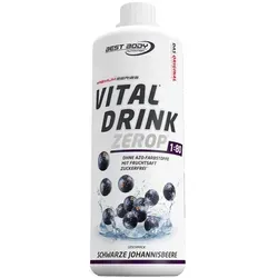 Best Body Nutrition - Vital Drink Zerop - 1000ml Geschmacksrichtung Kirsch-Banane
