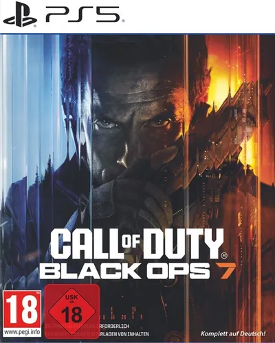 Call of Duty Black Ops 7 - Playstation 5 - NEU & OVP - PC- & Videospiele, USK ab 18 Jahren, erlebe packende Multiplayer-Action und spannende Kampagnen auf der neuesten PS5-Plattform.