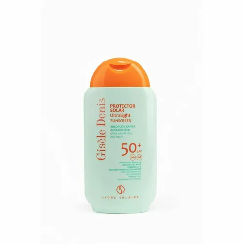 Gisèle Denis Sonnenschutzcreme Ultralight Fps50 200ml - Sonnenpflege für optimalen Schutz mit SPF 50, leichte Textur für ein angenehmes Hautgefühl und ideal für den täglichen Gebrauch.