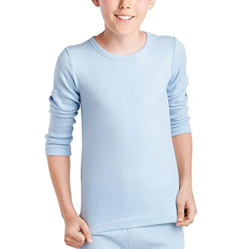 Cocain Kinder Thermo Unterhemden 2er Set Gr. 146/152, hellblau - Diese hochwertigen Thermo Unterhemden für Kinder sind aus atmungsaktiven Materialien gefertigt und bieten optimalen Komfort an kalten Tagen. Ideal für Freizeit und Outdoor-Aktivitäten, sorgen sie für Bewegungsfreiheit und ein angenehmes Tragegefühl.