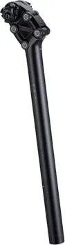 BBB Cycling ActionPost Sattelstütze Gefedert 31.6 mm - Sattelstütze für Rennrad, MTB und E-Bike mit 400 mm Länge für optimale Stoßdämpfung und Anpassbarkeit durch zusätzliche Elastomere.