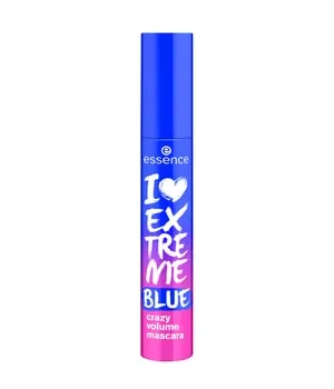 essence I LOVE EXTREME Volumen-Mascara Blue 12 ml - essence I LOVE EXTREME, 12 ml, Mascara für Damen, sorgt für voluminöse und lange Wimpern in intensivem Blau. Perfekt für einen dramatischen Augenaufschlag, der begeistert!