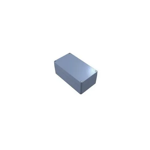 Bernstein Aluminiumgehäuse GEH.CA-235 IP67 grau - Robustes Leergehäuse aus pulverbeschichtetem Aluminium (220x122x90mm), ideal für diverse Anwendungen in der Elektronik und Messtechnik, IP67 Schutzklasse für beständige Leistung.