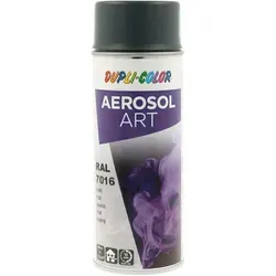 Motip - Dupli-color 741517 Buntlackspray Aerosol Art Anthrazitgrau Matt Ral 7016 400 Ml