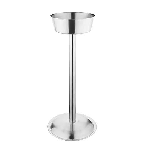 Olympia Weinkühlerständer K406 - Edelstahl Weinkühlerständer, ideal für die stilvolle Präsentation und Kühlung von Flaschen – perfekt für jeden Anlass.