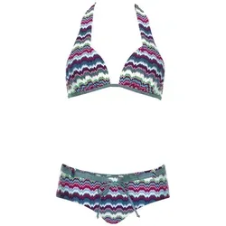 Sunflair Bikini Triangel Stripes Set - Stylisches Triangel-Bikini-Set mit breiten Seitenhöhe für optimalen Komfort. Hergestellt aus hochwertigem Material für eine perfekte Passform und Langlebigkeit.
