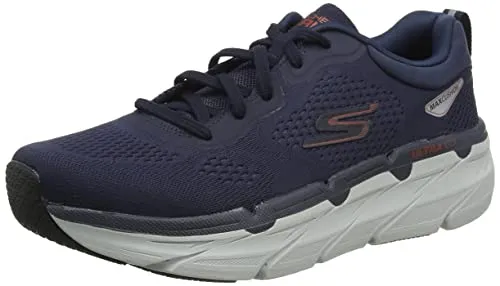 Skechers Herren Max Cushioning Premier Perspective Road Running Shoe, Blau, 45 EU