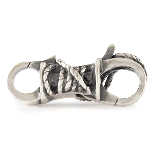 TROLLBEADS Maschenzauber Verschluss 925 Sterlingsilber geschwärzt TAGLO-00136