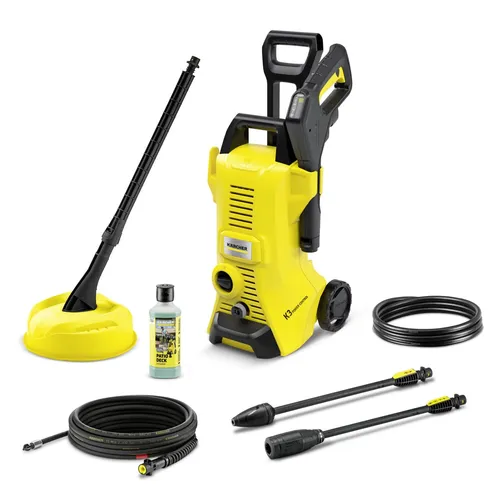 Kärcher Hochdruckreiniger K3 Power Control Home & Pipe - Hochdruckreiniger mit 120 bar und 380 l/h, ideal für die gründliche Reinigung von Terrassen, Fahrzeugen und Rohren.