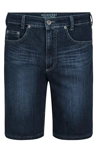 Joker Jeans Ben Shorts 2430/0321 Dark Used Buffies Washed (W33) - Bequeme Shorts aus hochwertigem Comfort Denim mit Dual Stretch für optimale Passform. Pflegeleicht und angenehm zu tragen, ideal für den Sommer.