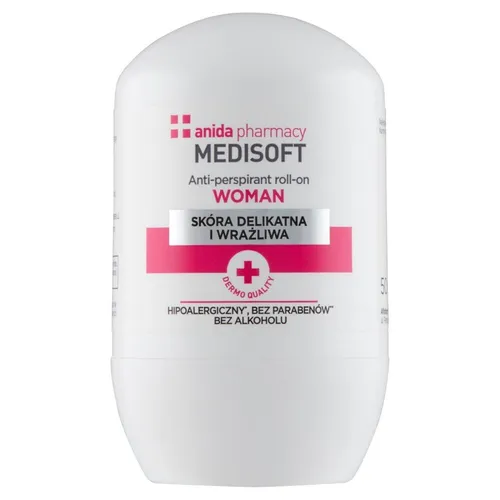 Medisoft Woman antyperspirant roll-on 50ml Anida 5900031003801