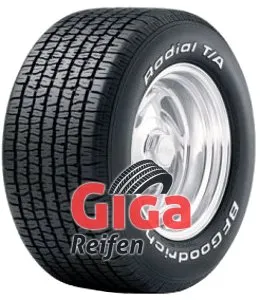 BFGoodrich Radial T/A P205/70 R14 93S M+S Sommerreifen - Autoreifen für Oldtimer, mit aktuellem Produktionsdatum und ideal für PKWs bis 180 km/h, bietet zuverlässige Leistung und Stil.