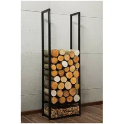 Kaminholzregal ATOS 150x50x20 cm - Sonstige Gartenmöbel, handgemacht aus pulverbeschichtetem Stahl für hohe Wetterfestigkeit und Stabilität – ideal als stilvolle und praktische Lösung für Ihr Brennholz.