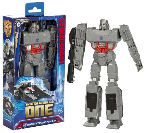 Transformers One Mega Changer Megatron (D-16) Action-Figur - Actionfigur für Kinder, 2-in-1 Spielzeug mit einfacher Verwandlung in 6 Schritten vom Roboter zum cybertronischen Panzer – für epische Battles und kreativen Spielspaß!