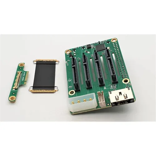 ALLNET Rock Pi 4 SATA HAT Penta NAS Platine für Netzwerkspeicher