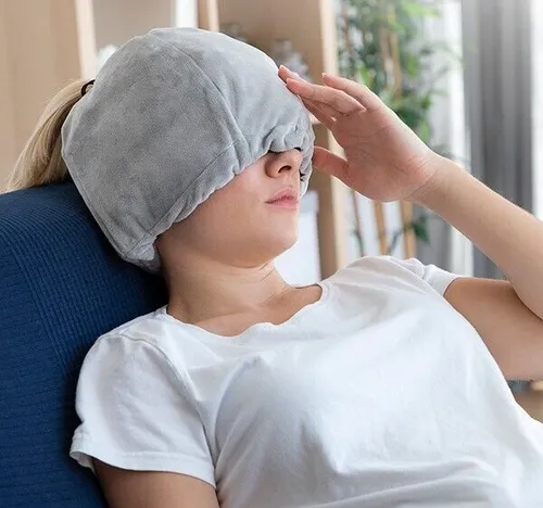 Kalt oder Warm Entspannungsmütze mit Gel gegen Migräne Hawfron InnovaGoods