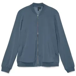 Vero Moda Bomberjacke VMCOCO L/S BOMBER - Modisch kurze Form in China Blue - Funktionsjacke mit elastischem Material, ideal für stylische Looks. Die Bomberjacke bietet einen bequemen regular fit und ist perfekt für den Alltag.