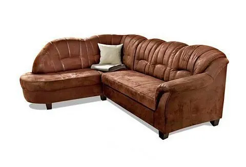 Home affaire Ecksofa Budapest zeitlos & elegant, bequeme Armlehnen, L-Form, wahlweise mit Bettfunktion, mit Recamiere oder Ottomane