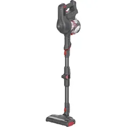 Hoover HF1 Kabelloser 2in1 Staubsauger - Schwarz/Rot - Vielseitiger 2-in-1 Staubsauger für mühelose Reinigung. Mit 30 Minuten Akku-Laufzeit, leistungsstarker Zyklontechnologie und leichtem Design für optimale Handhabung.