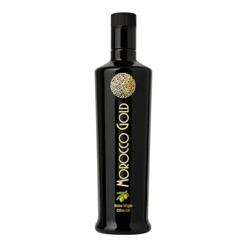 Morocco Gold Extra Natives Olivenöl – Frühe Ernte, kaltgepresst, 500 ml - Hochwertiges, extra natives Olivenöl aus der frühen Ernte mit niedrigem Säuregehalt und intensivem Geschmack. Perfekt für die kreative Küche und zur Verfeinerung von Gerichten.