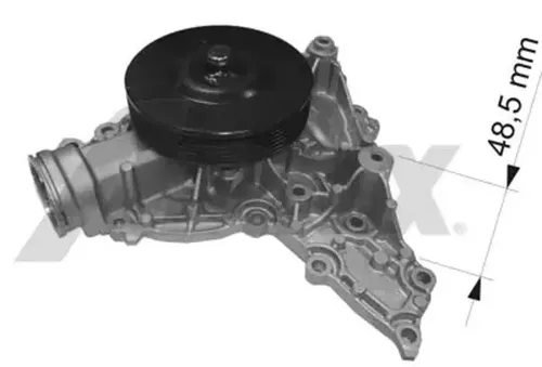 Airtex Wasserpumpe 1864 - Hochleistungs-Wasserpumpe für Ihr Fahrzeug - Autoteile, zuverlässige Kühlung und optimale Leistung für Ihr Auto mit der Airtex Wasserpumpe 1864.